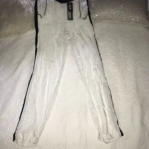 Black and white pants